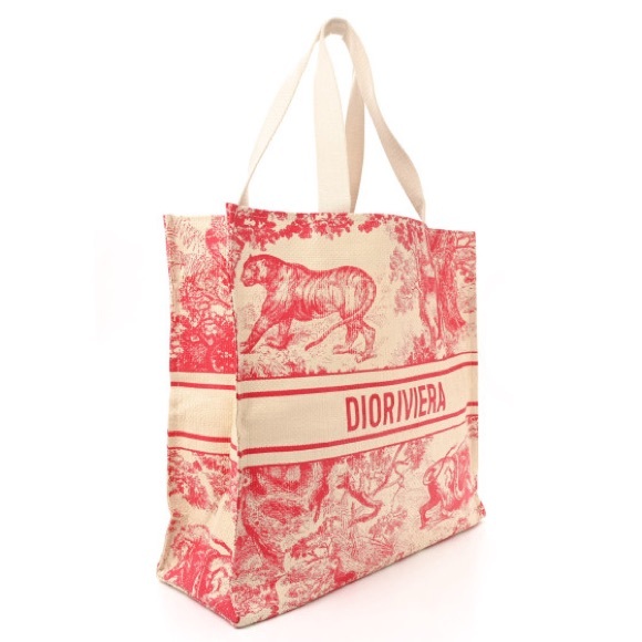 🛍️Christian Dior® "Dioriviera" Straw Tote🛍️ - Picture 1 of 6